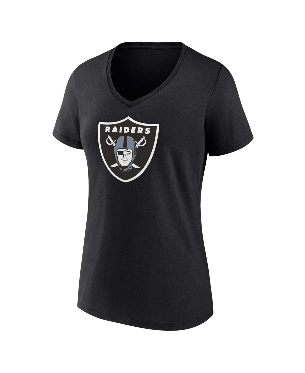 Fanatics Women's Branded Black Las Vegas Raiders Mother's Day V-neck T-shirt In Black