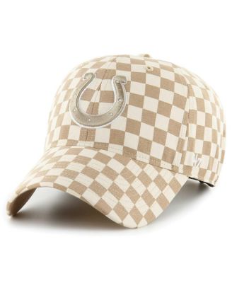 '47 Brand - Women's Tan Indianapolis Colts Vibe Check Clean Up Adjustable Hat