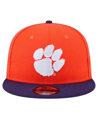Men's Orange Clemson Tigers Two-Tone 9FIFTY Snapback Hat