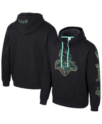 Stadium Essentials - Men's and Women's Black New York Liberty Elementized Pullover Hoodie