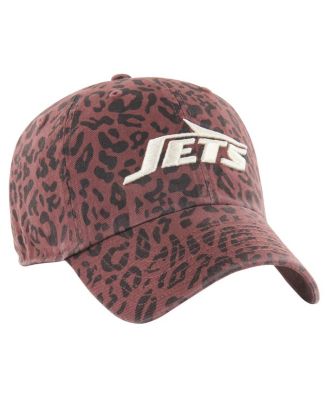 Women's Brown New York Jets Tawny Clean Up Adjustable Hat