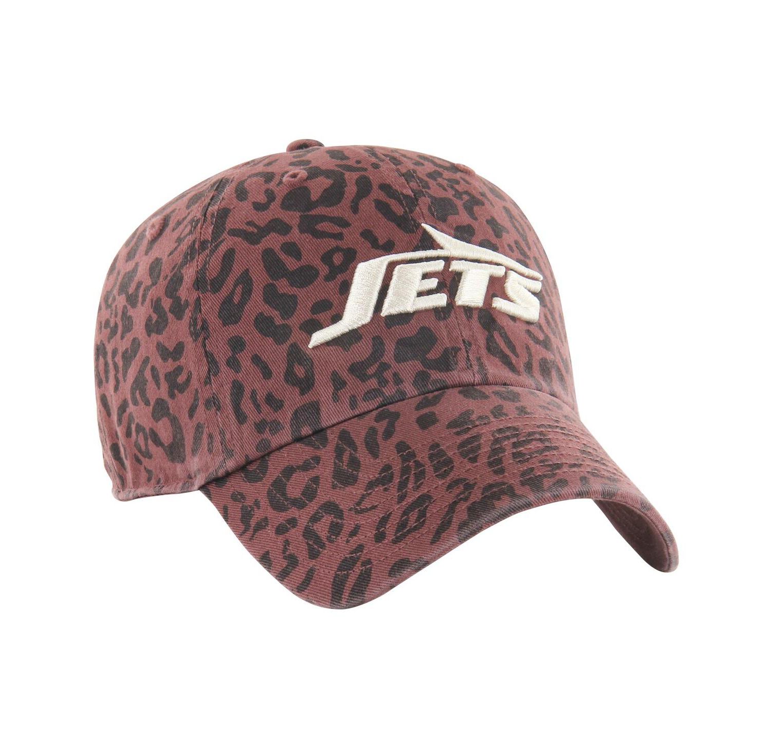 Women's Brown New York Jets Tawny Clean Up Adjustable Hat