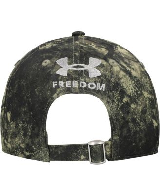 Men's Camo Maryland Terrapins Freedom Collection Blitzing Performance Adjustable Hat