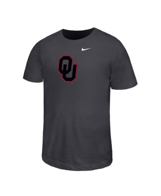Nike - Big Boys and Girls Charcoal Oklahoma Sooners Legend Color Pop Performance T-Shirt