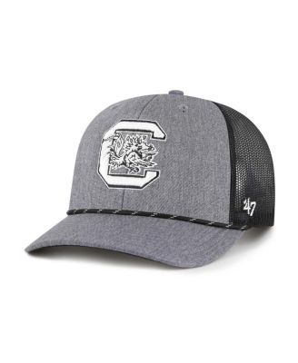 '47 Brand - Mens Gray South Carolina Gamecocks Carbon Rope Adjustable Hat