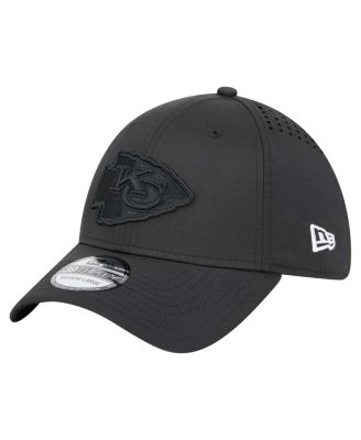 Men's Black Kansas City Chiefs Hydro 39THIRTY Flex Hat