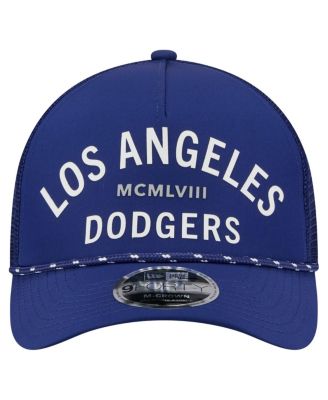 Men's Royal Los Angeles Dodgers Minimalist 9FORTY A-Frame Adjustable Hat