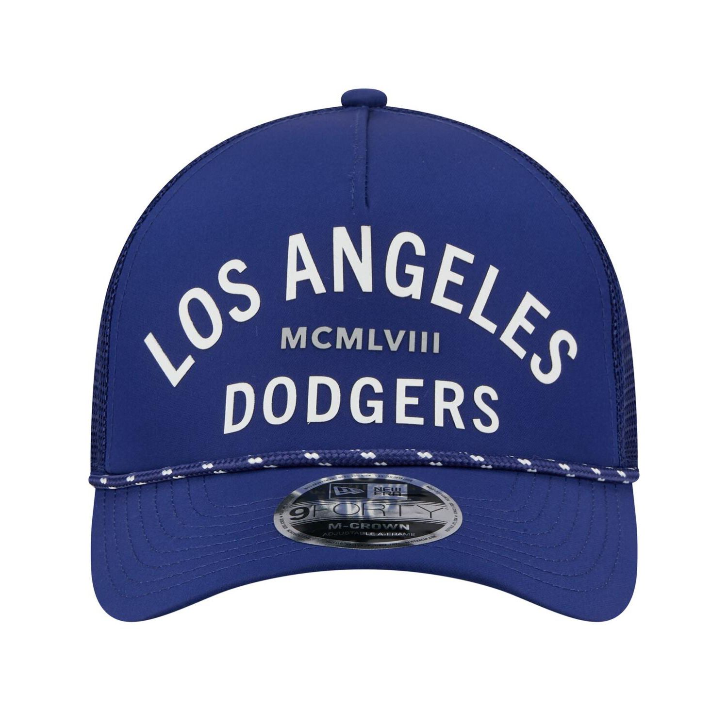 Men's Royal Los Angeles Dodgers Minimalist 9FORTY A-Frame Adjustable Hat