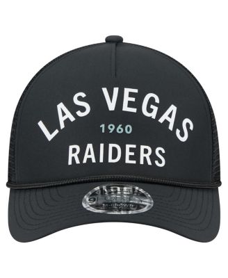 Новая мужская черная шляпа Las Vegas Raiders Active в минималистичном стиле с M-образной короной и А-образной оправой длиной 9 футов и 4 дюйма.