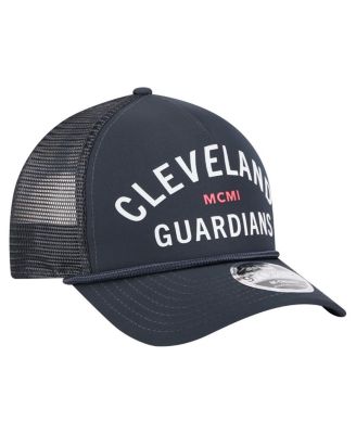 Men's Navy Cleveland Guardians Minimalist 9FORTY A-Frame Adjustable Hat