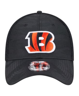 Мужская черная кепка Cincinnati Bengals Active Camo 39-го размера Flex от New Era