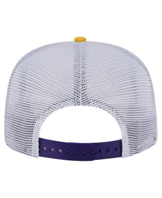 Men's Gold/Purple Minnesota Vikings Throwback Dye Golfer Snapback Hat