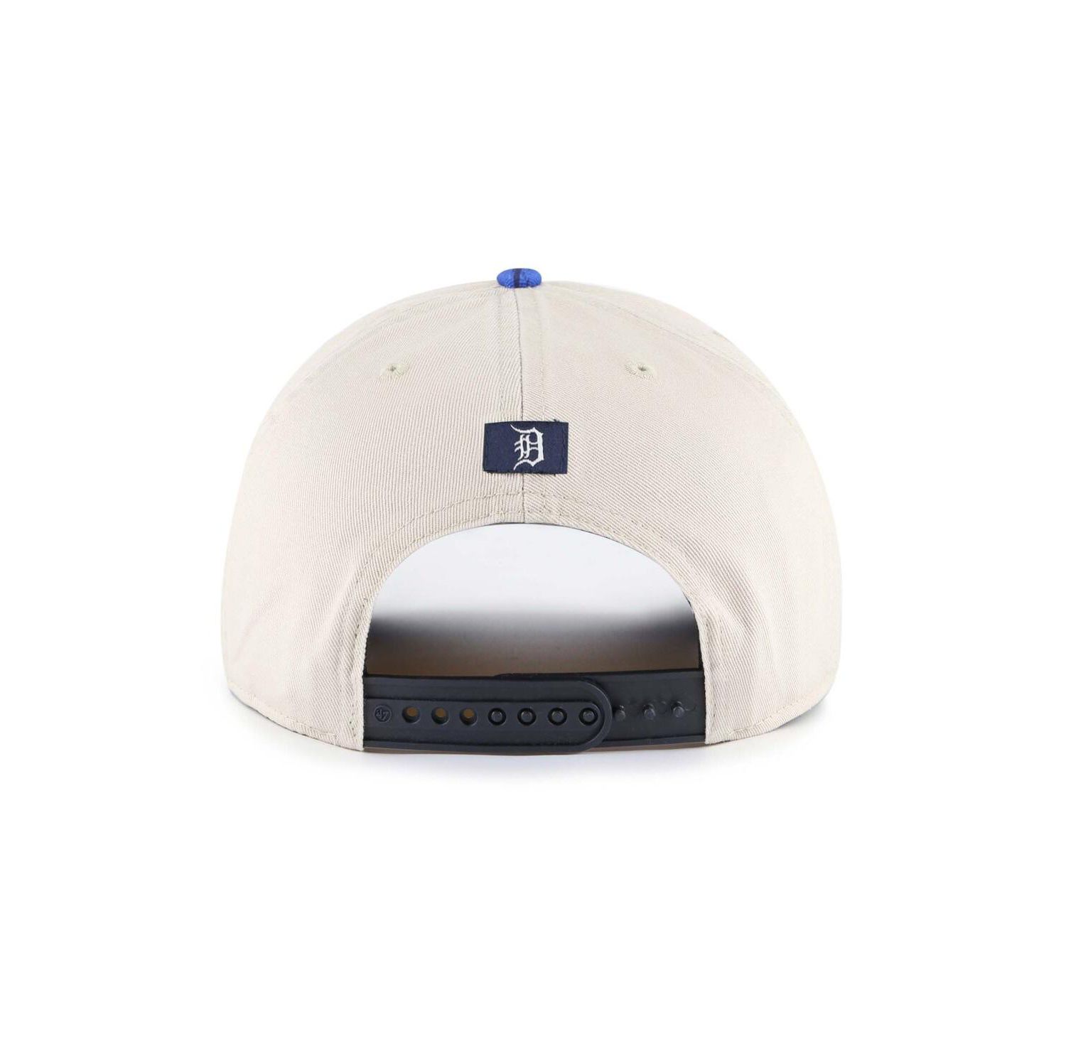 Men's Cream/Navy Detroit Tigers Fiji Rope Hitch Adjustable Hat