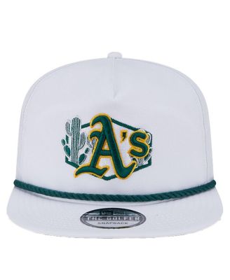 Мужская белая кепка для гольфа Athletics Palm Snapback от New Era