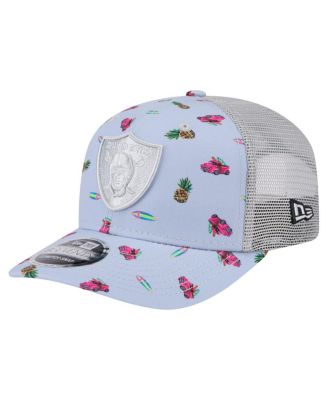 New Era - Men's Light Blue Las Vegas Raiders Adventure Surfboard 9SEVENTY Adjustable Hat