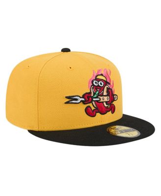 Men's Yellow Akron RubberDucks Copa de la Diversion 59FIFTY Fitted Hat