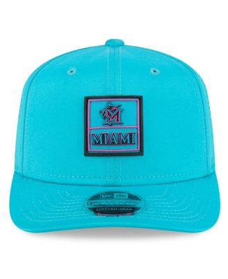 Мужская кепка New Era Miami Marlins 2025 City Connect бирюзового цвета с регулируемой длиной 9СЕНТЯБРЯ
