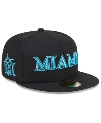 New Era - Men's Black Miami Marlins 2025 City Connect 59FIFTY Fitted Hat