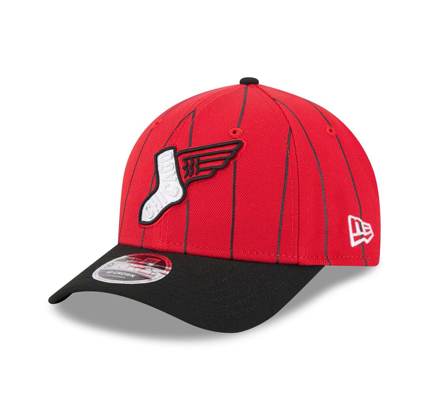 Men's Red/Black Chicago White Sox 2025 City Connect 9FORTY M-Crown Adjustable Hat
