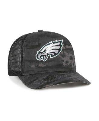 Брендовая мужская черная регулируемая шляпа дальнобойщика Philadelphia Eagles Fiji 47-го года выпуска