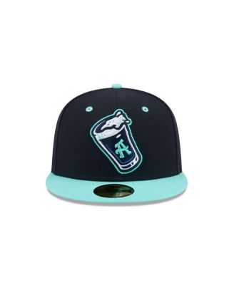 Мужская темно-синяя шляпа New Era для тематических вечеров туристов в Эшвилле 59-го размера, приталенная шляпа