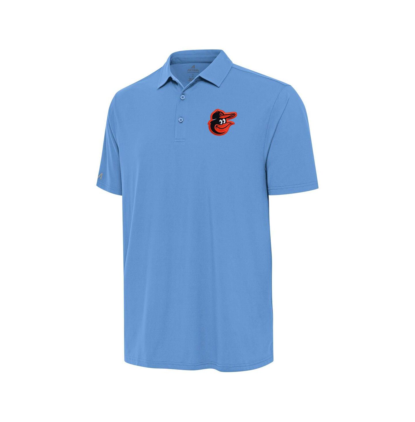Мужское поло Antigua Powder Blue Baltimore Orioles Era Polo — фото 2
