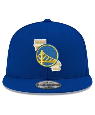 Мужская кепка-бейсболка New Era Royal Golden State Warriors State Pride 9FIFTY Snapback