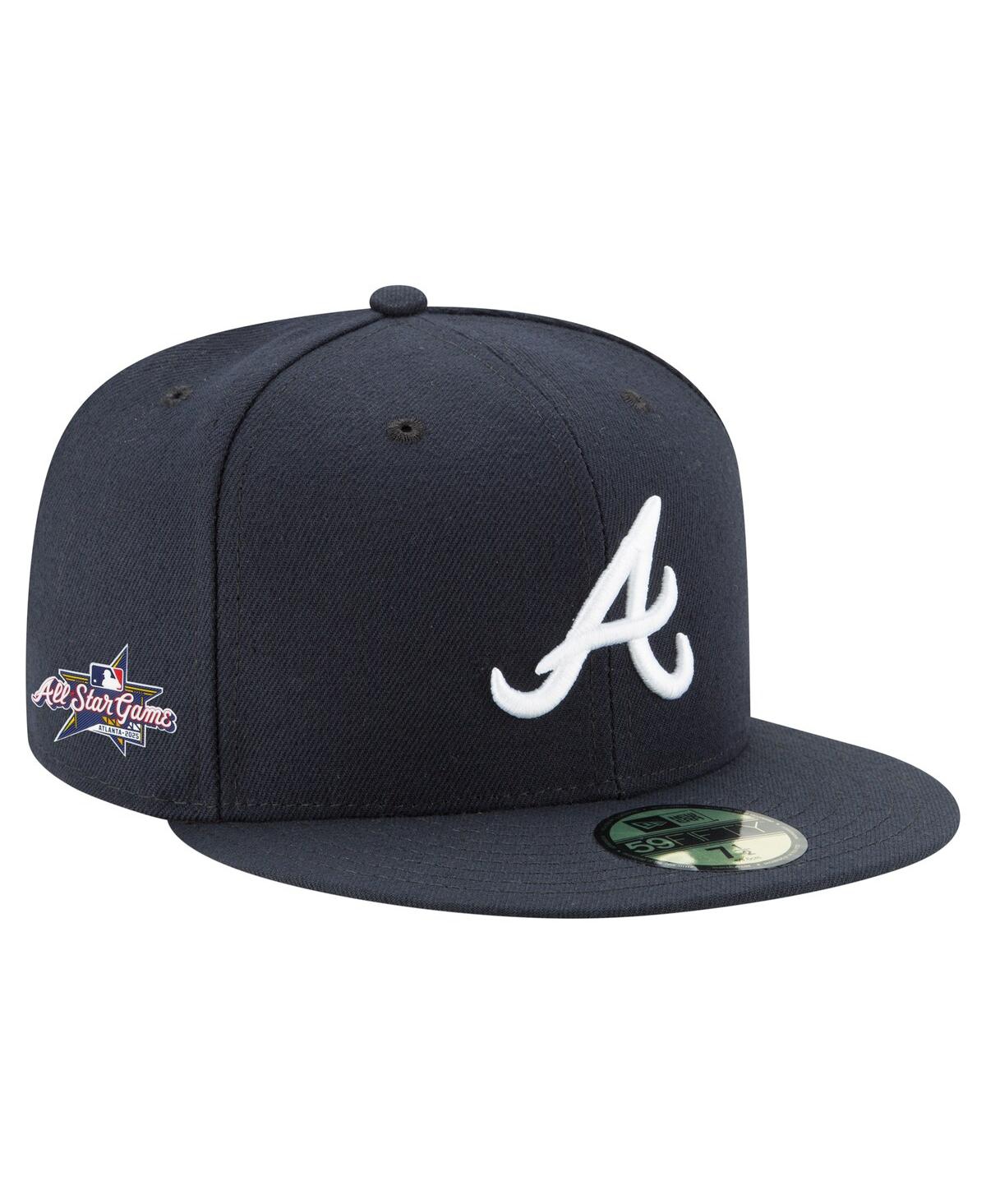 Men's Navy Atlanta Braves 2025 Mlb All-Star Game 59FIFTY Fitted Hat - Navy