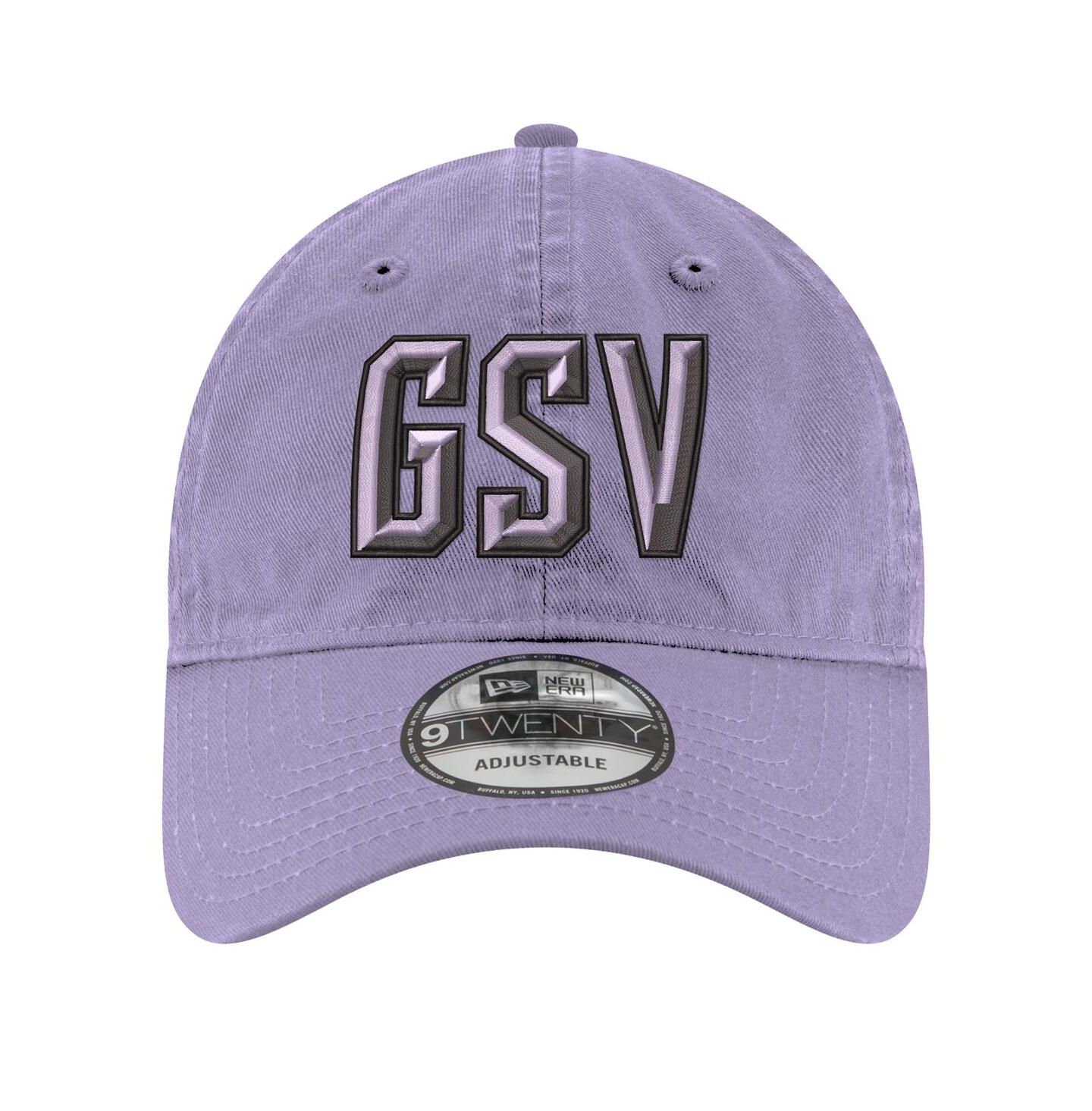 Кепка New Era Violet Golden State Valkyries Core 9TWENTY Adjustable Hat — фото 2