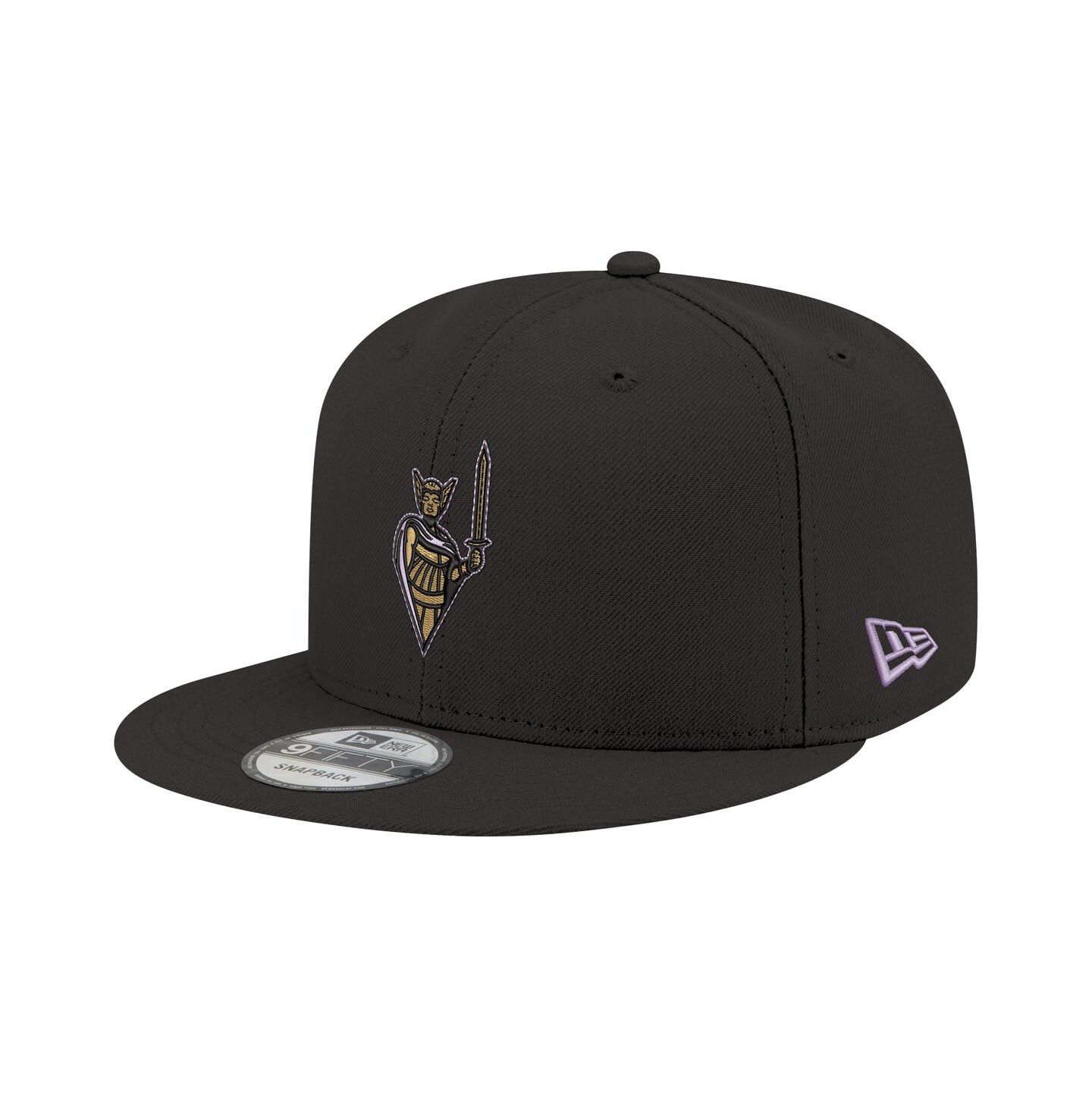 Кепка New Era Eclipse Black Golden State Valkyries Logo 9FIFTY Snapback Hat — фото 1