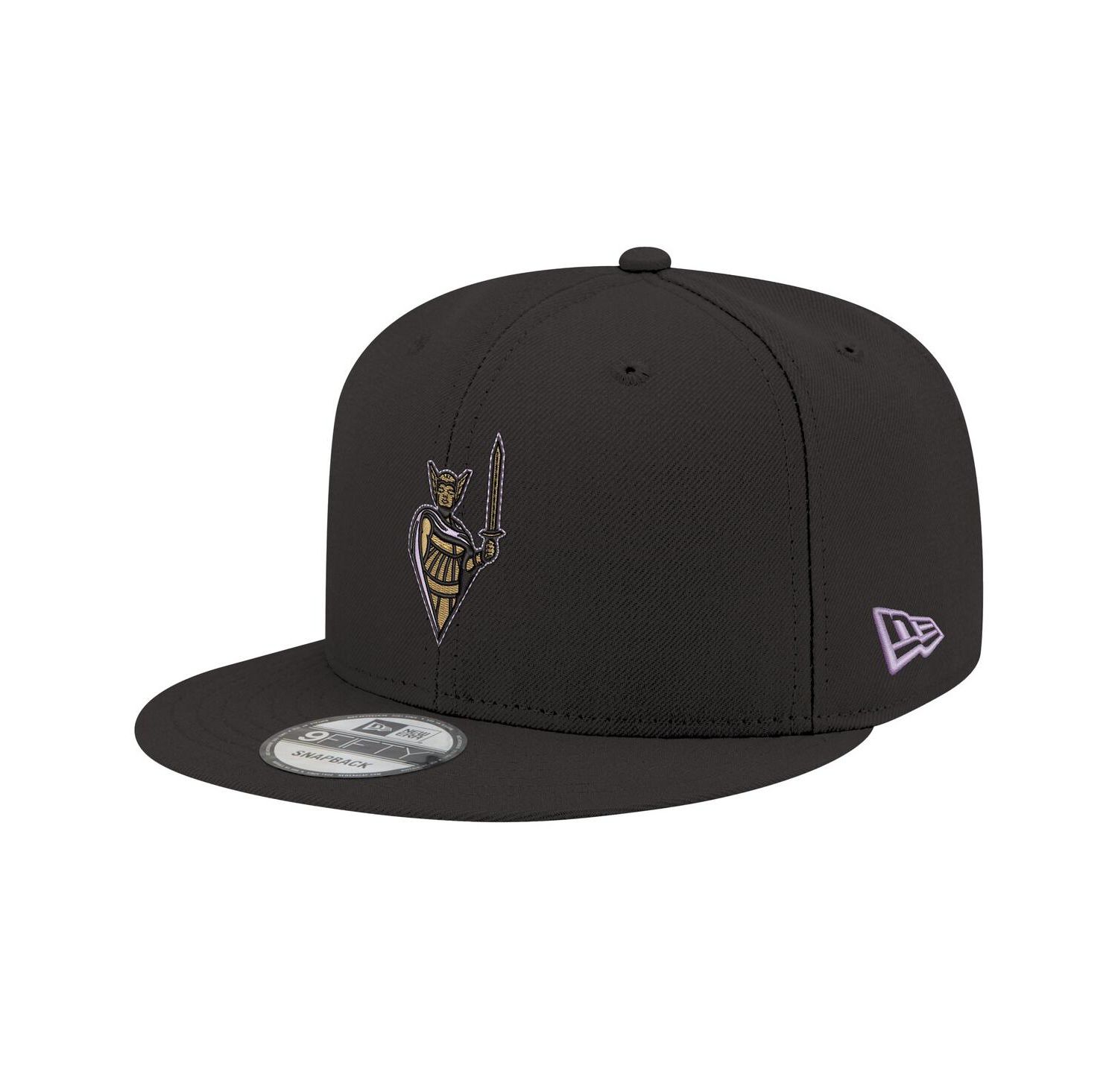 Men's and Women's Eclipse Black Golden State Valkyries Logo 9FIFTY Snapback Hat
