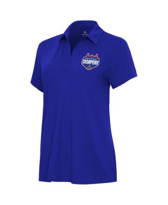 Antigua - Women's Royal Florida Gators 2025 NCAA Men's Basketball National s Era Polo Shirt