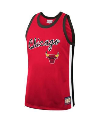 Мужская красная футболка Chicago Bulls Hardwood Classics Team Heritage Fashion от Mitchell & Ness