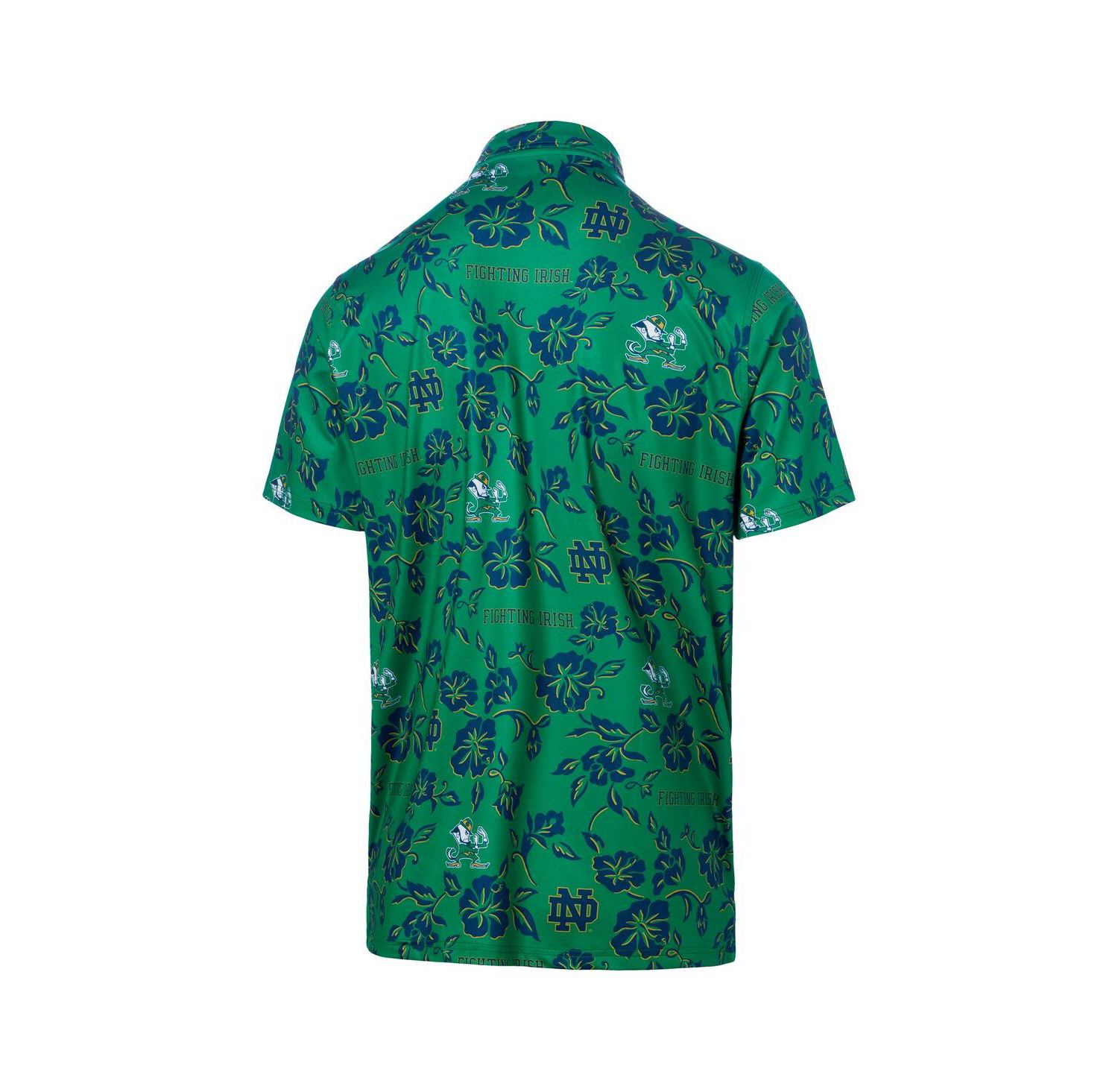 Men's Green Notre Dame Fighting Irish Performance Polo Shirt