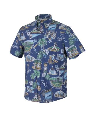 Мужская рубашка Royal Kansas City Royals Scenic из трехслойной ткани на пуговицах от Reyn Spooner
