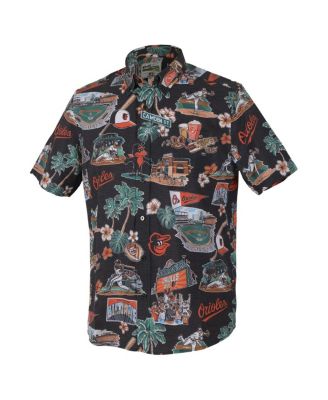 Мужская черная рубашка Baltimore Orioles Scenic из трехслойной ткани на пуговицах от Reyn Spooner