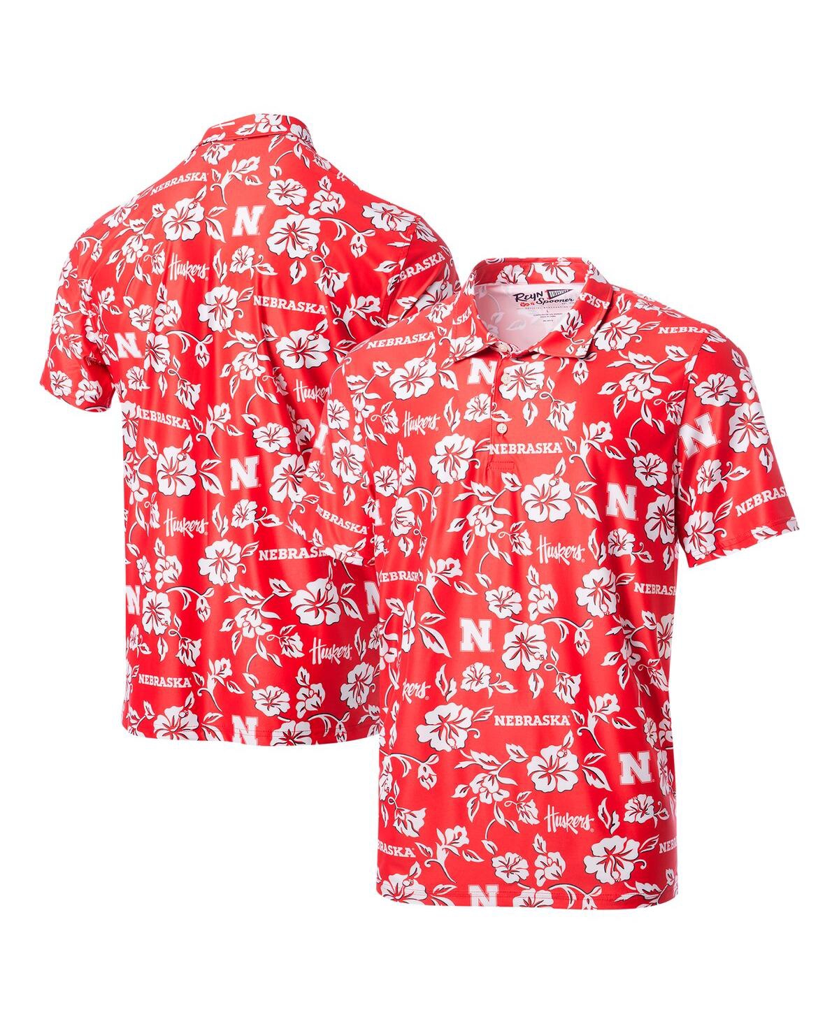 Men's Scarlet Nebraska Huskers Performance Polo Shirt - Scarlet