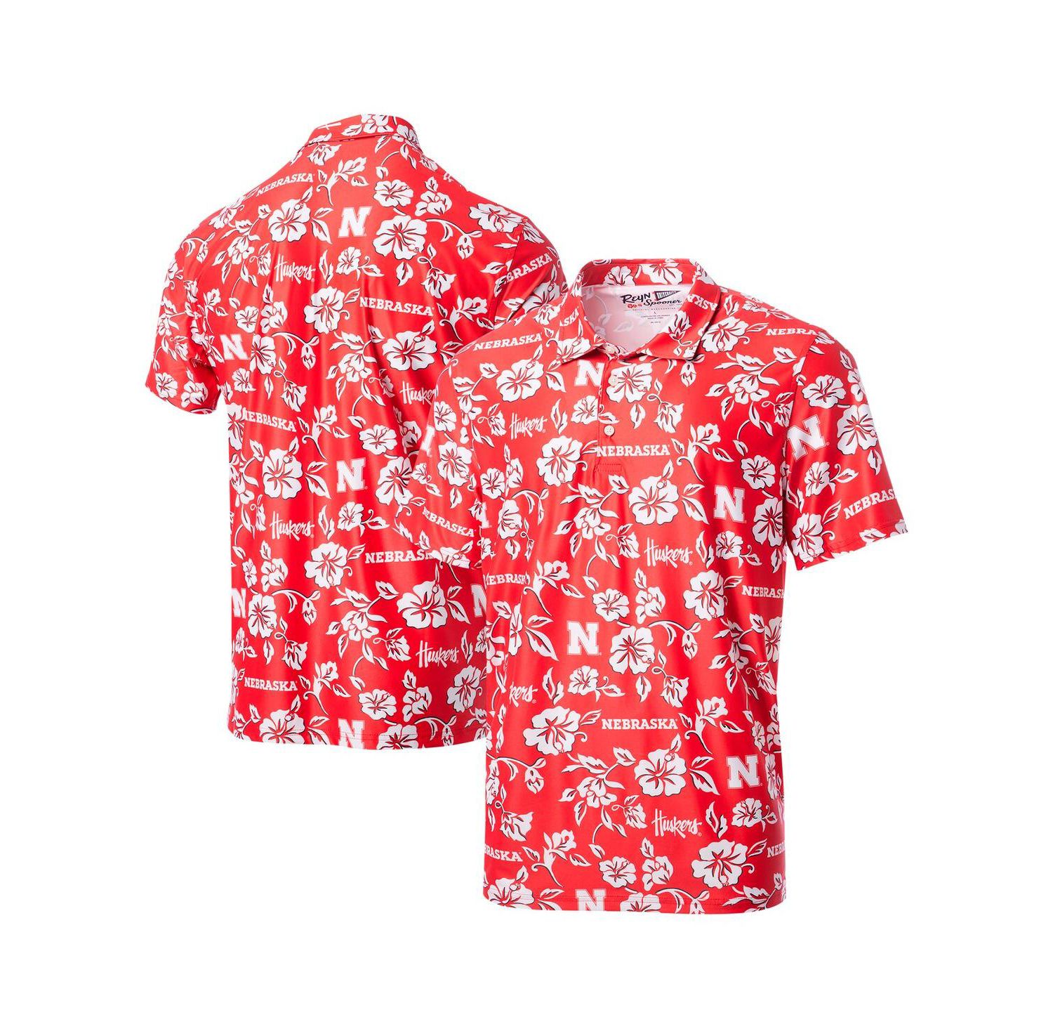 Men's Scarlet Nebraska Huskers Performance Polo Shirt