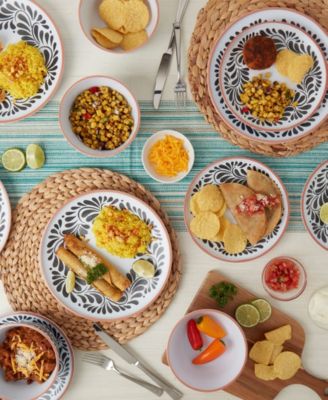 Melamine 12 Pc. Dinnerware Set, Service for 4