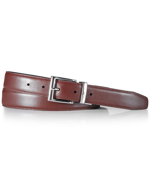 Polo Ralph Lauren Men's Belt, Belt Reversible Leather Belt & Reviews ...
