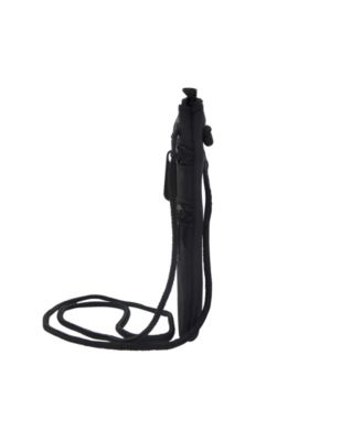 Triple Zipper Crossbody Pouch