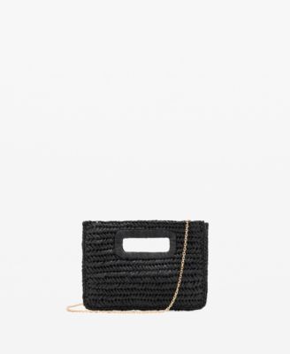 MANGO - Women's Natural Fiber Bag