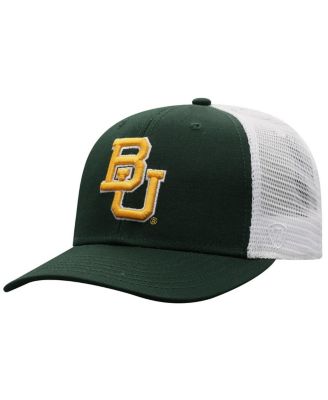 Top of the World - Men's Green/White Baylor Bears Victory Baseline Adjustable Trucker Hat