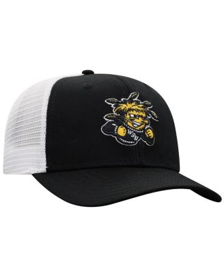 Мужская черная шапка дальнобойщика Victory Baseline с регулируемой базой от Top of the World, Wichita State Shockers