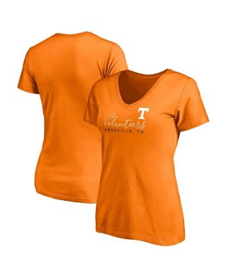 Fanatics - Women's Tennessee Orange Tennessee Volunteers Block Party V-Neck T-Shirt