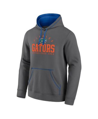 Мужская серая толстовка-пуловер с капюшоном из флиса Florida Gators Toppler от Fanatics