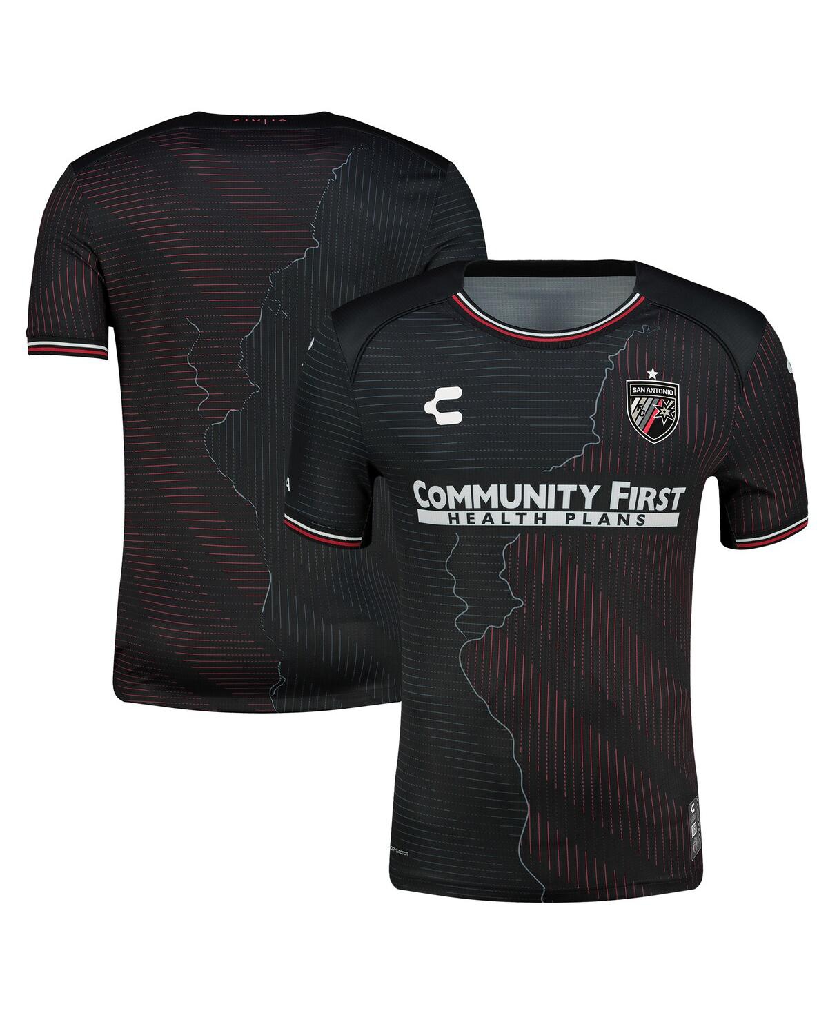Men's Black San Antonio Fc 2025 Home Authentic Jersey - Black