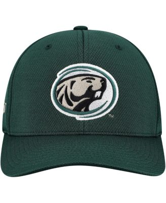 Мужская шапка Top of the World зеленого цвета Bemidji State Beavers Reflex Performance Flex Hat