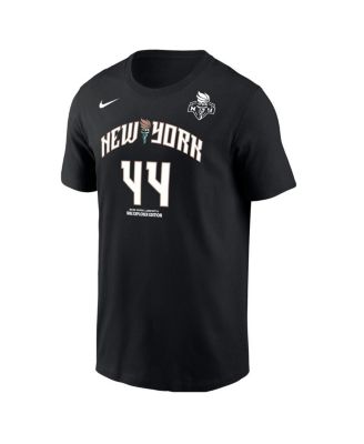 Men's Betnijah Laney-Hamilton Black New York Liberty Explorer Edition Name Number T-Shirt