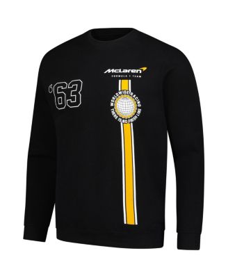 Верхняя одежда Мужская черная толстовка-пуловер McLaren F1 Team Race Lifestyle